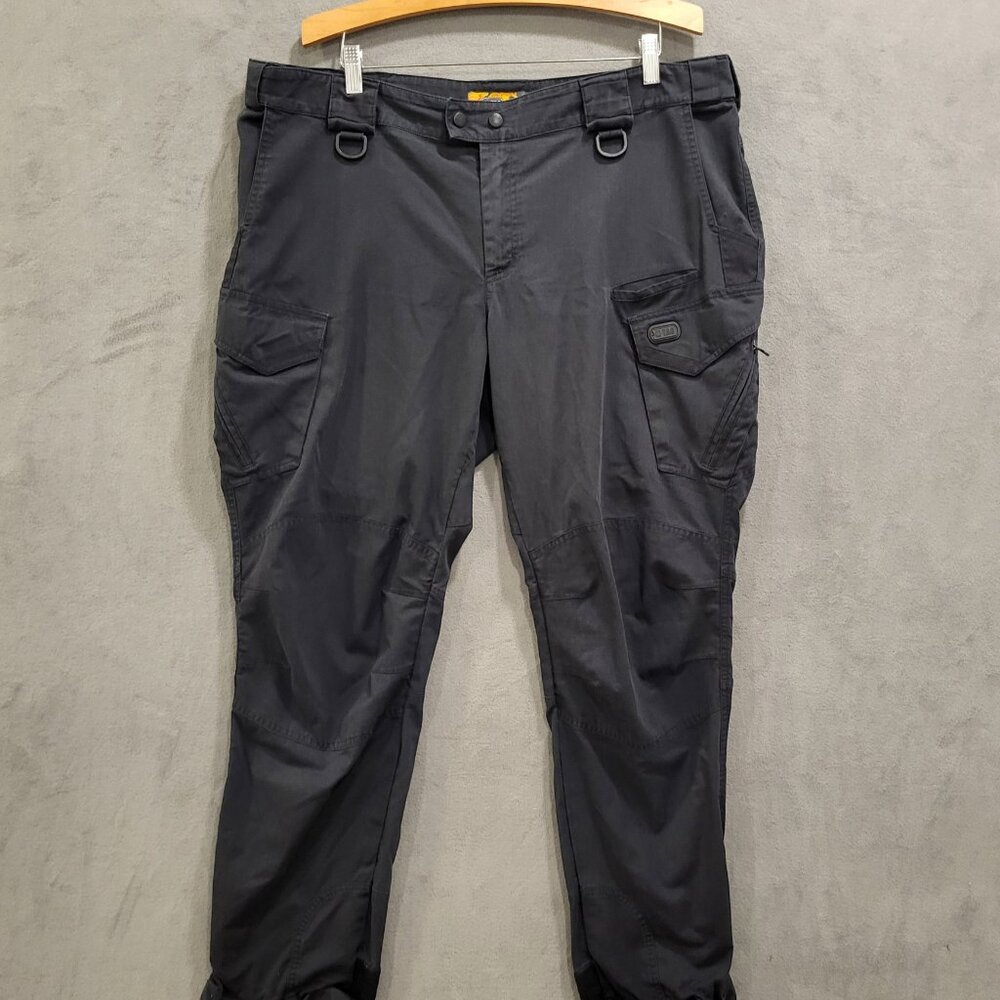 M-TAC Aggressor Gen II Flex Cargo Tactical Pants‎ Mens Size 40x34 Black Ripstop